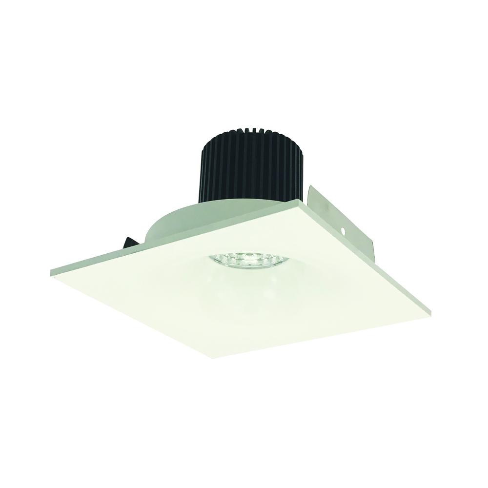 4&#34; Iolite LED Square Bullnose, 1000lm / 14W, 3500K, White Finish