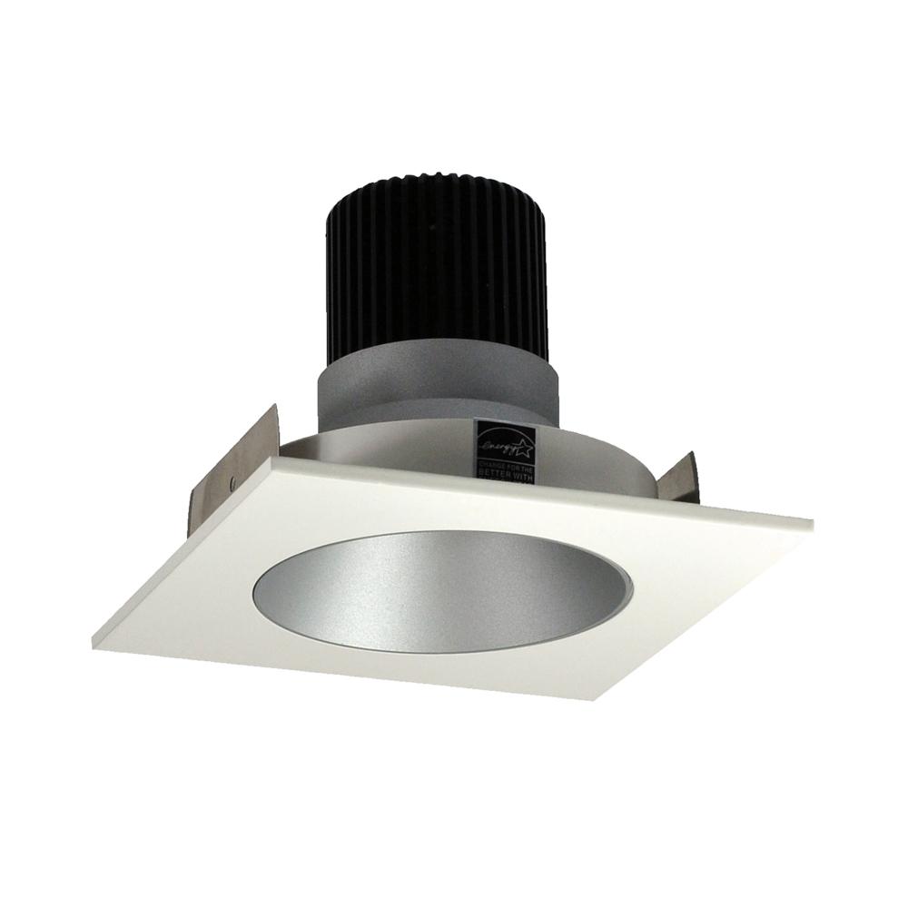4&#34; Iolite LED Square Reflector with Round Aperture, 1000lm / 14W, 3500K, Haze Reflector / White