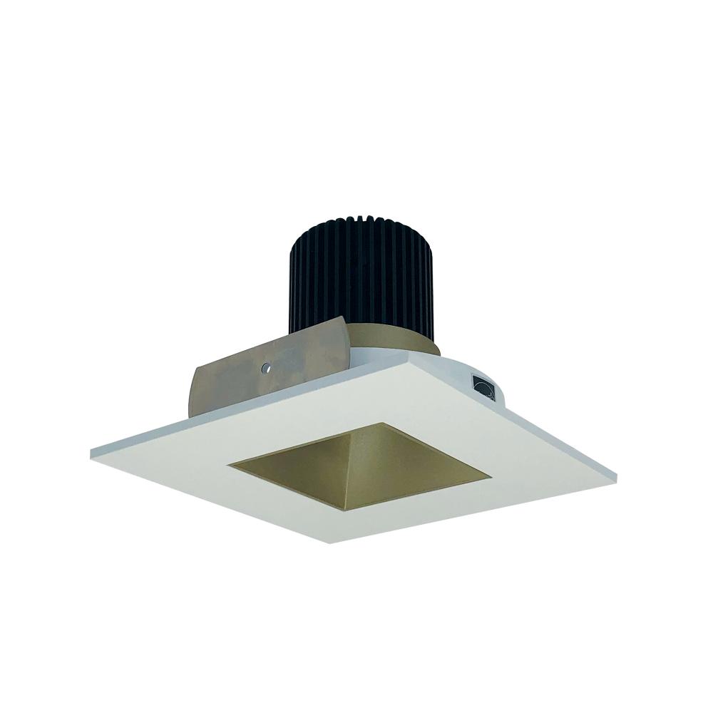4&#34; Iolite LED Square Reflector with Square Aperture, 10-Degree Optic, 800lm / 12W, 3000K,
