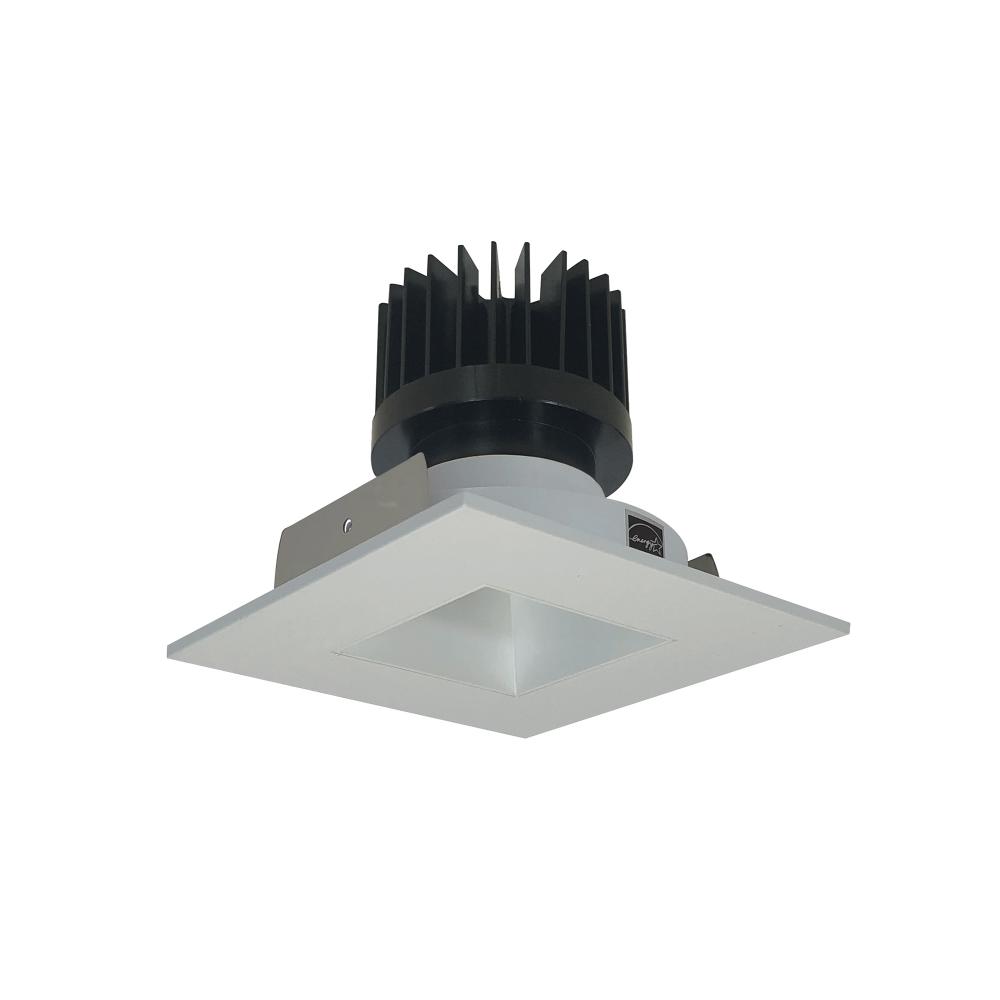 4&#34; Iolite LED Square Reflector with Square Aperture, 10-Degree Optic, 800lm / 12W, 3000K, White