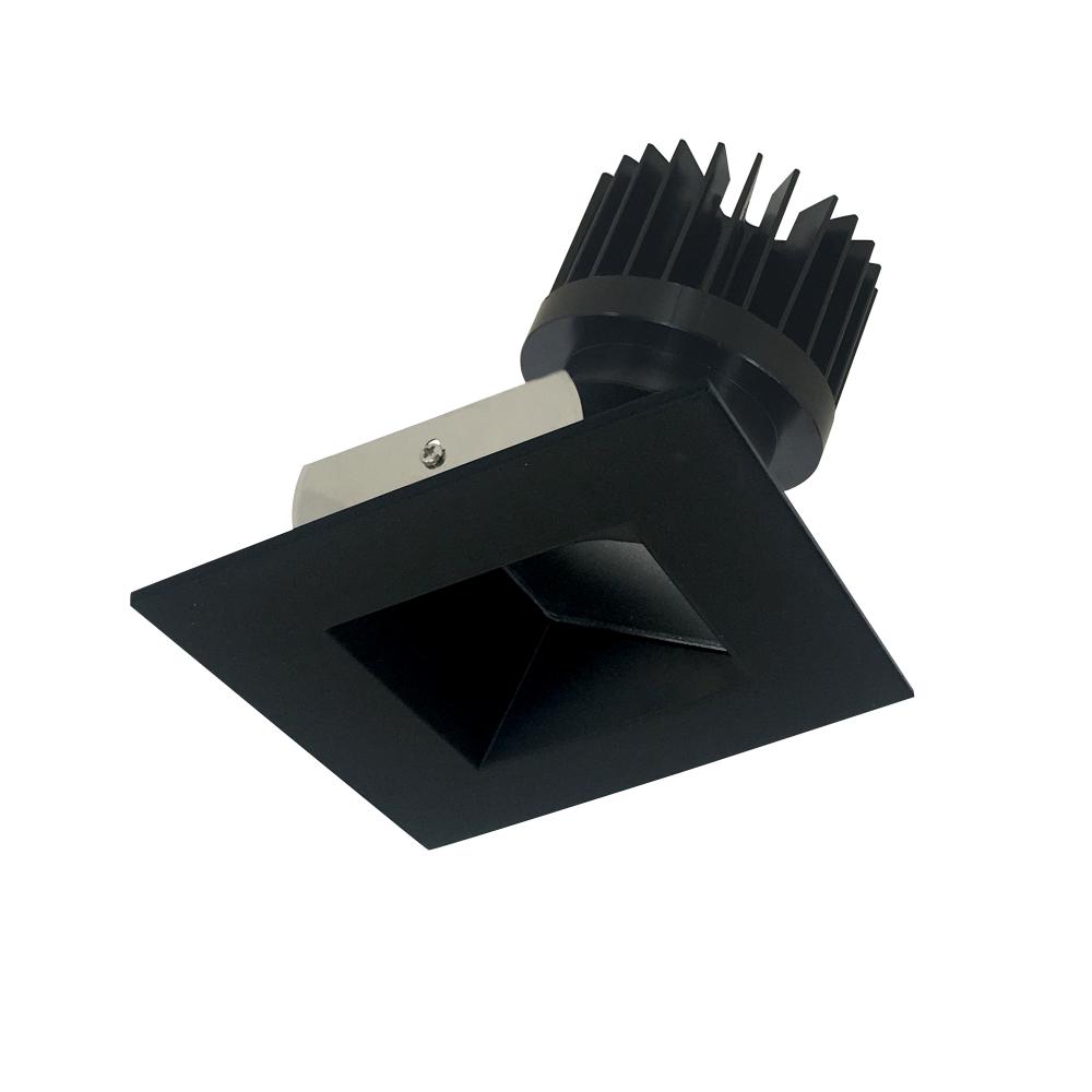 4&#34; Iolite LED Square Wall Wash, 1500lm/2000lm (varies by housing), 3000K, Black Reflector /