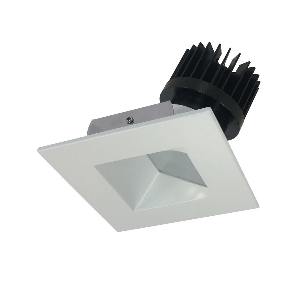 4&#34; Iolite LED Square Wall Wash, 1500lm/2000lm (varies by housing), 3000K, White Reflector /