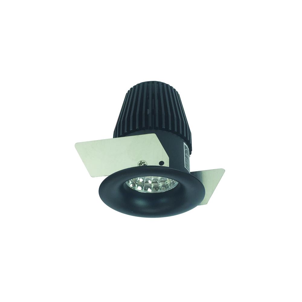 1&#34; Iolite LED BWF Round Bullnose, 600lm, 3500K, Black Reflector / Black Flange