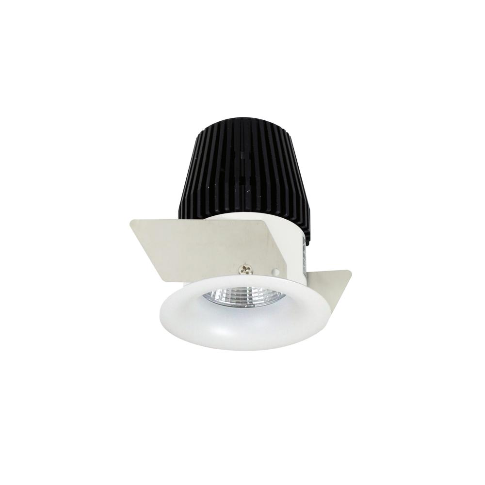 1&#34; Iolite LED BWF Round Bullnose, 600lm, 5000K, Matte Powder White Reflector / Matte Powder