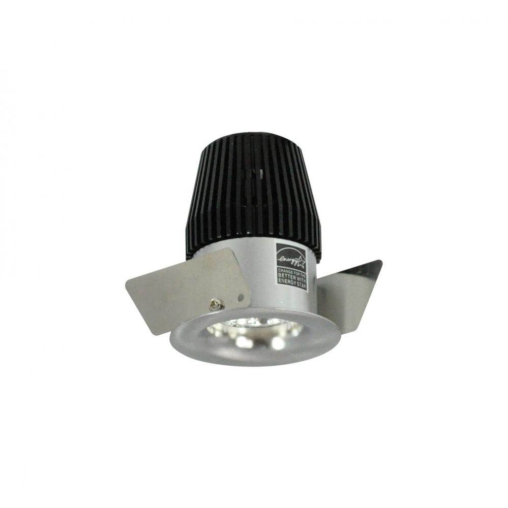 1&#34; Iolite LED BWF Round Bullnose, 600lm, 3500K, Natural Metal Reflector / Natural Metal Flange