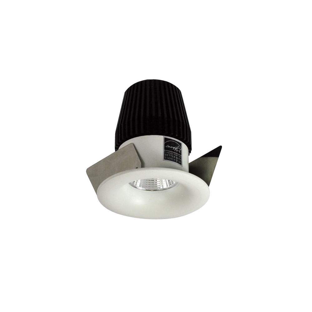 1&#34; Iolite LED BWF Round Bullnose, 600lm, 2700K, White Reflector / White Flange