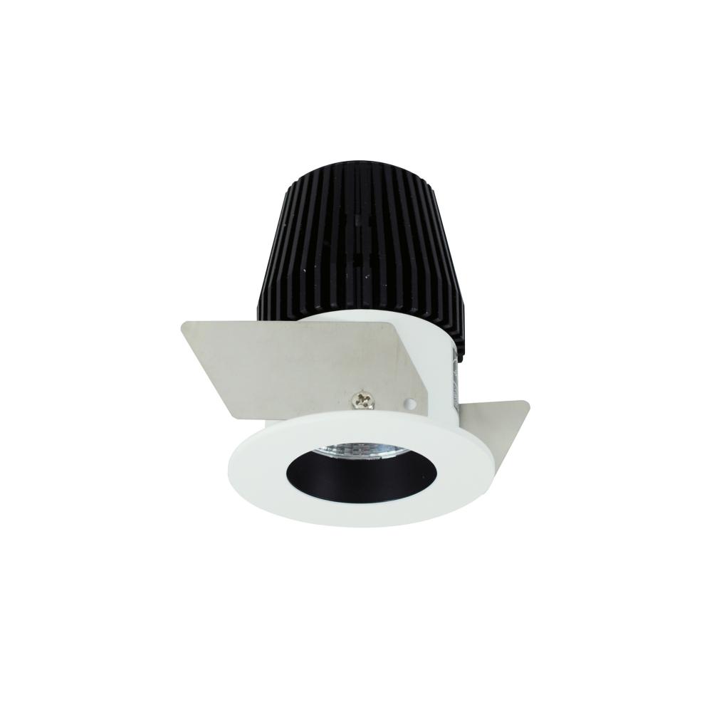 1&#34; Iolite LED NTF Round Reflector, 600lm, Comfort Dim, Black Reflector / White Flange