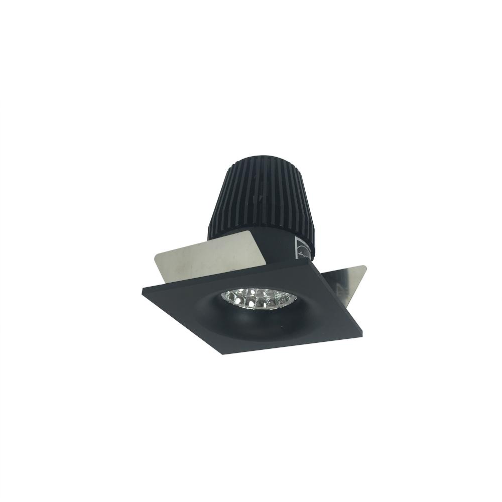 1&#34; Iolite LED BWF Square Bullnose, 600lm, 5000K, Black Reflector / Black Flange