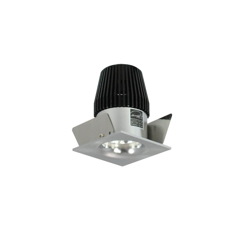 1&#34; Iolite LED BWF Square Bullnose, 600lm, 3000K, Natural Metal Reflector / Natural Metal Flange