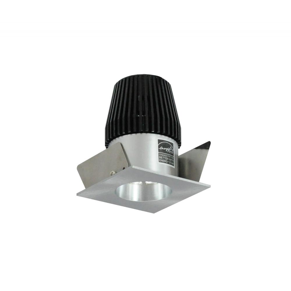 1&#34; Iolite LED NTF Square Reflector with Round Aperture, 600lm, 3000K, Natural Metal Reflector /