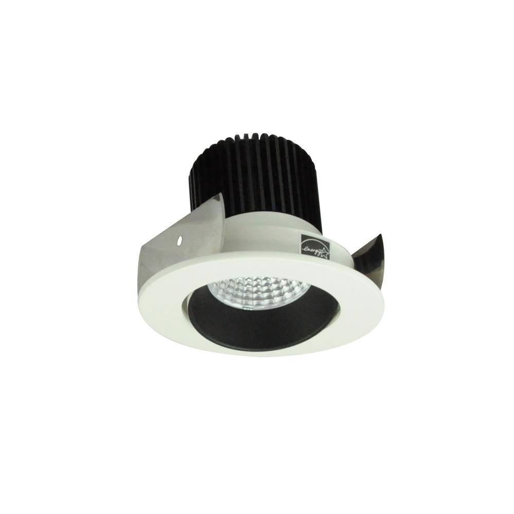 2&#34; Iolite LED Round Adjustable Cone Reflector, 1000lm / 14W, 2700K, Black Reflector / White