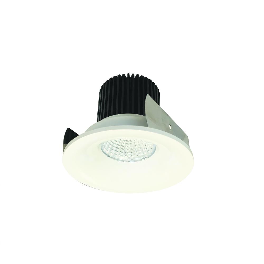 2&#34; Iolite LED Round Bullnose, 1000lm / 14W, 5000K, White Finish