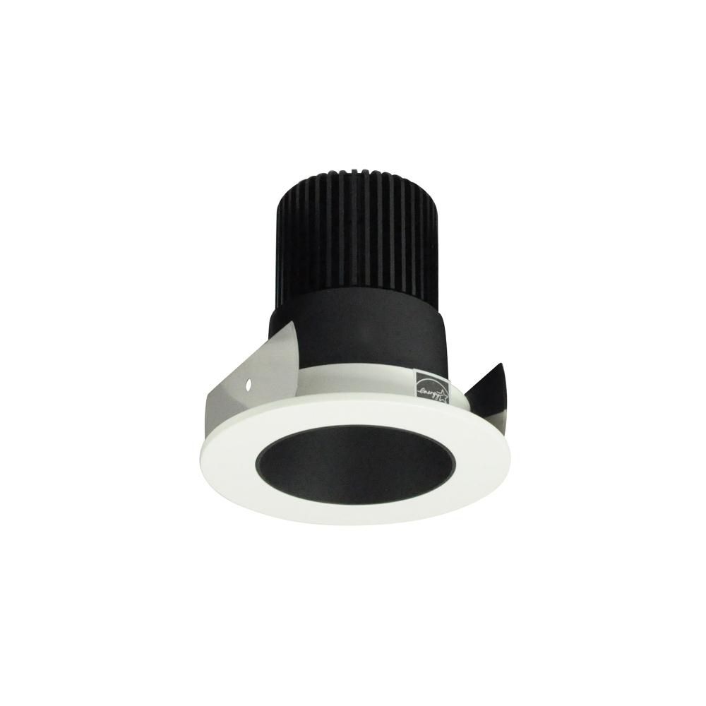 2&#34; Iolite LED Round Reflector, 800lm / 14W, Comfort Dim, Black Reflector / White Flange