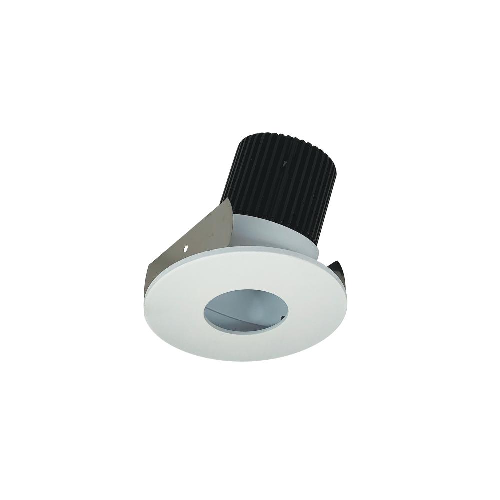 2&#34; Iolite LED Round Adjustable Pinhole, 800lm / 14W, Comfort Dim, Matte Powder White Pinhole /