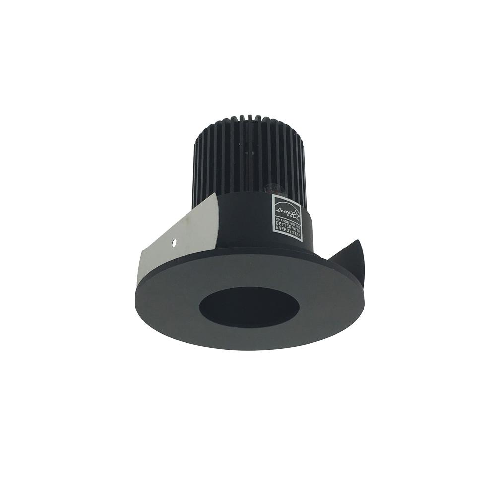 2&#34; Iolite LED Round Pinhole, 1000lm / 14W, 5000K, Black Pinhole / Black Flange