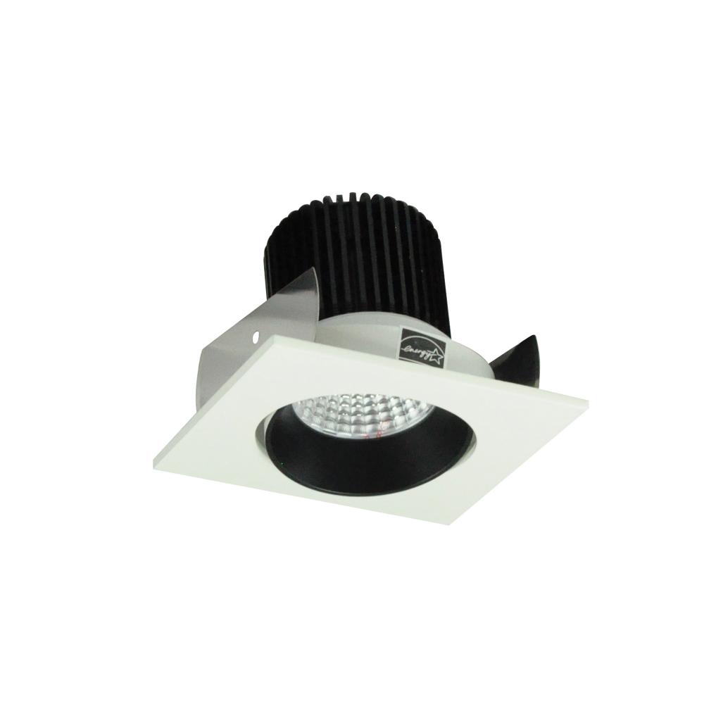 2&#34; Iolite LED Square Adjustable Cone Reflector, 1000lm / 14W, 3000K, Black Reflector / White