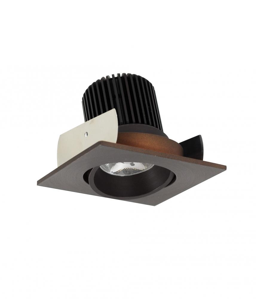 2&#34; Iolite LED Square Adjustable Cone Reflector, 10-Degree Optic, 800lm / 12W, 4000K, Bronze