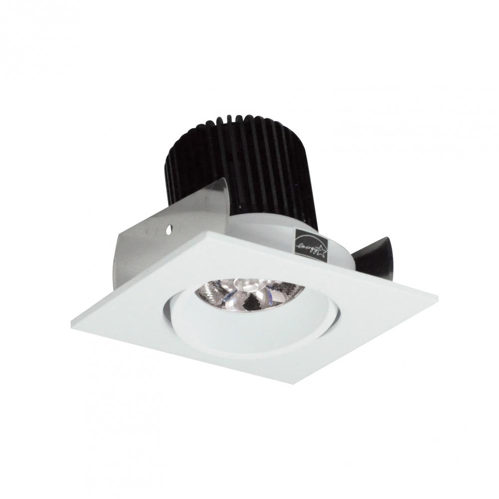 2&#34; Iolite LED Square Adjustable Cone Reflector, 10-Degree Optic, 800lm / 12W, 4000K, White