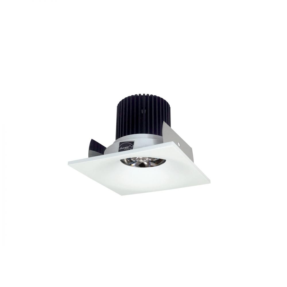 2&#34; Iolite LED Square Bullnose, 10-Degree Optic, 800lm / 12W, 2700K, Matte Powder White Finish