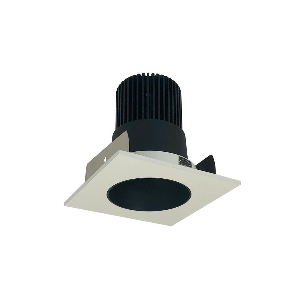 2&#34; Iolite LED Square Reflector with Round Aperture, 800lm / 14W, Comfort Dim, Black Reflector /