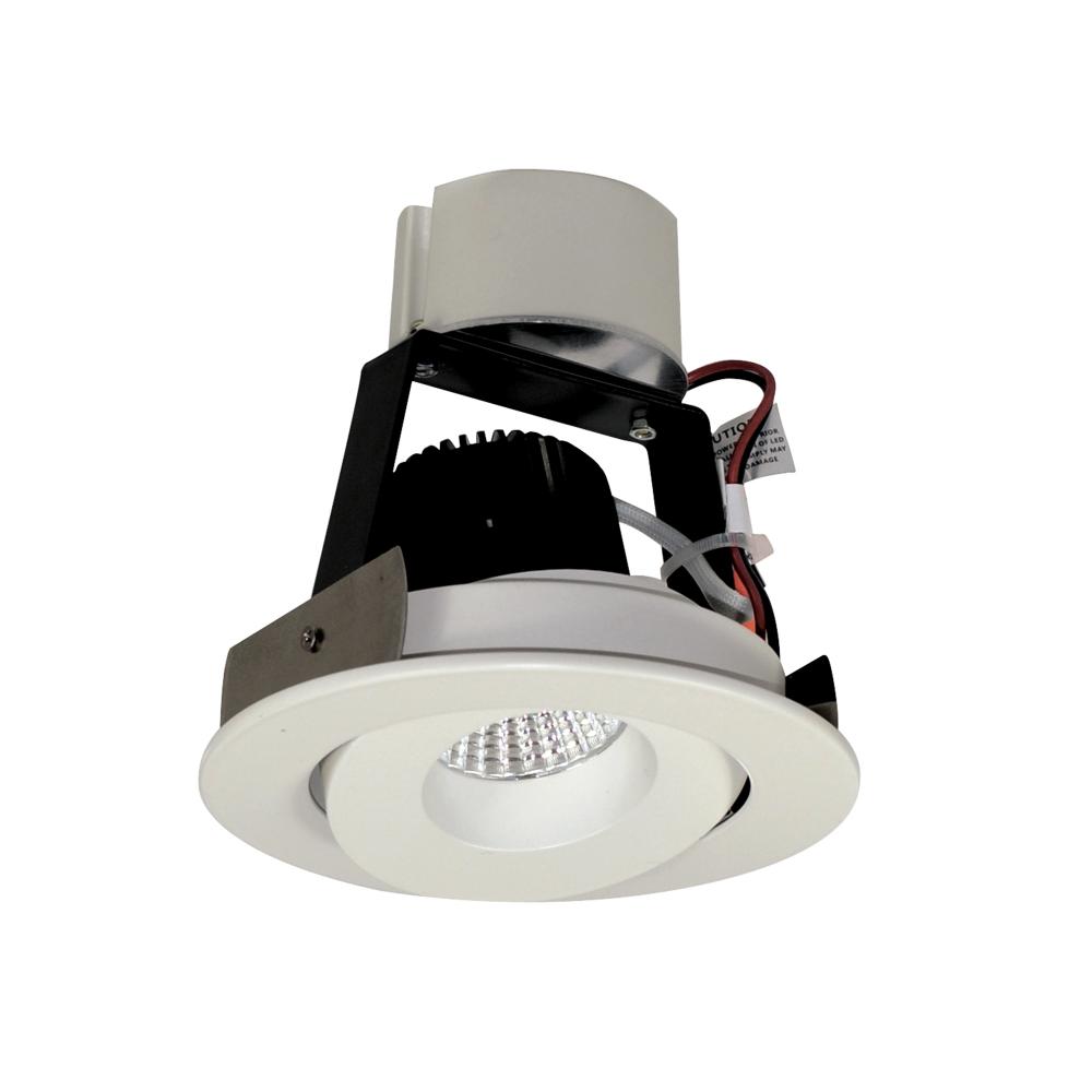 4&#34; Iolite LED Round Adjustable Gimbal Retrofit, 1000lm / 12W, 2700K, White Finish