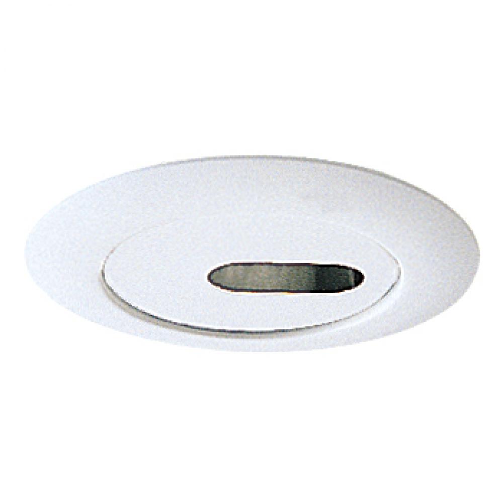 6&#34; Metal Slot Aperture Trim, White