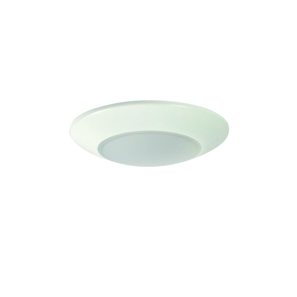 4&#34; AC Opal LED Surface Mount, 700lm / 10.5W, 5000K, White finish