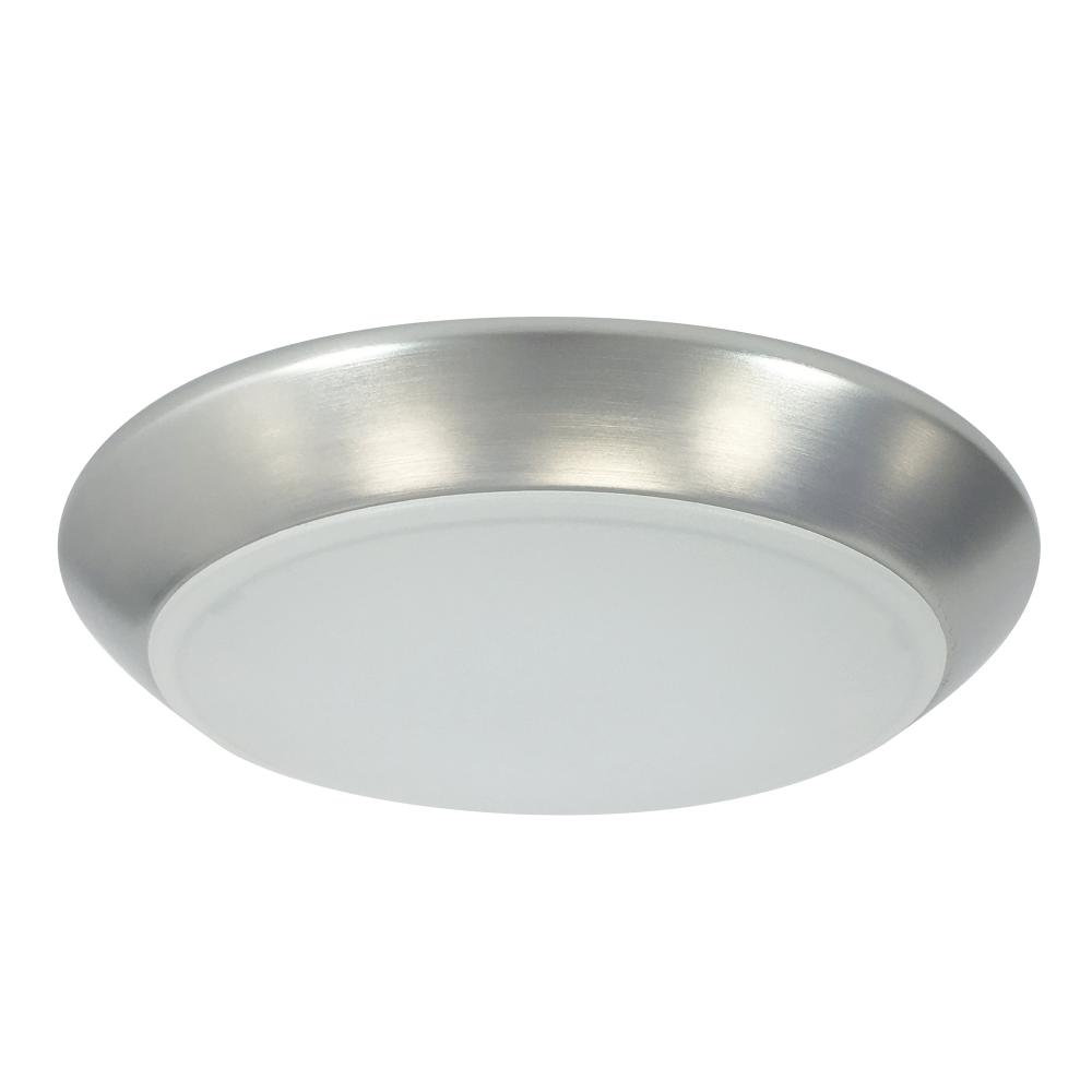 8&#34; AC Opal LED Surface Mount, 2150lm / 32W, 2700K, Natural Metal finish