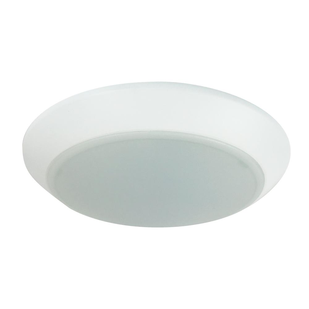 8&#34; AC Opal LED Surface Mount, 2150lm / 32W, 2700K, White finish