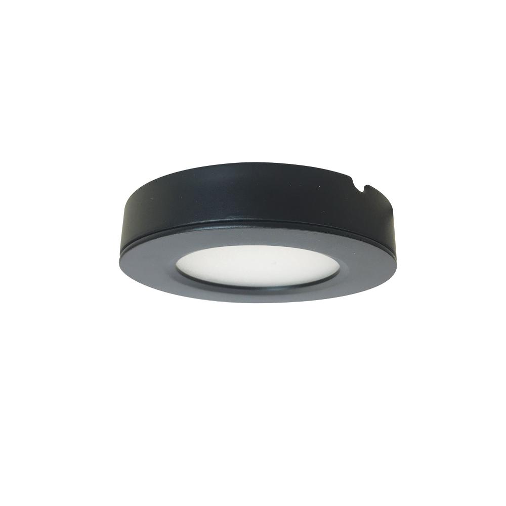 12V Josh LED Puck Light, 300lm / 4000K, Black Finish