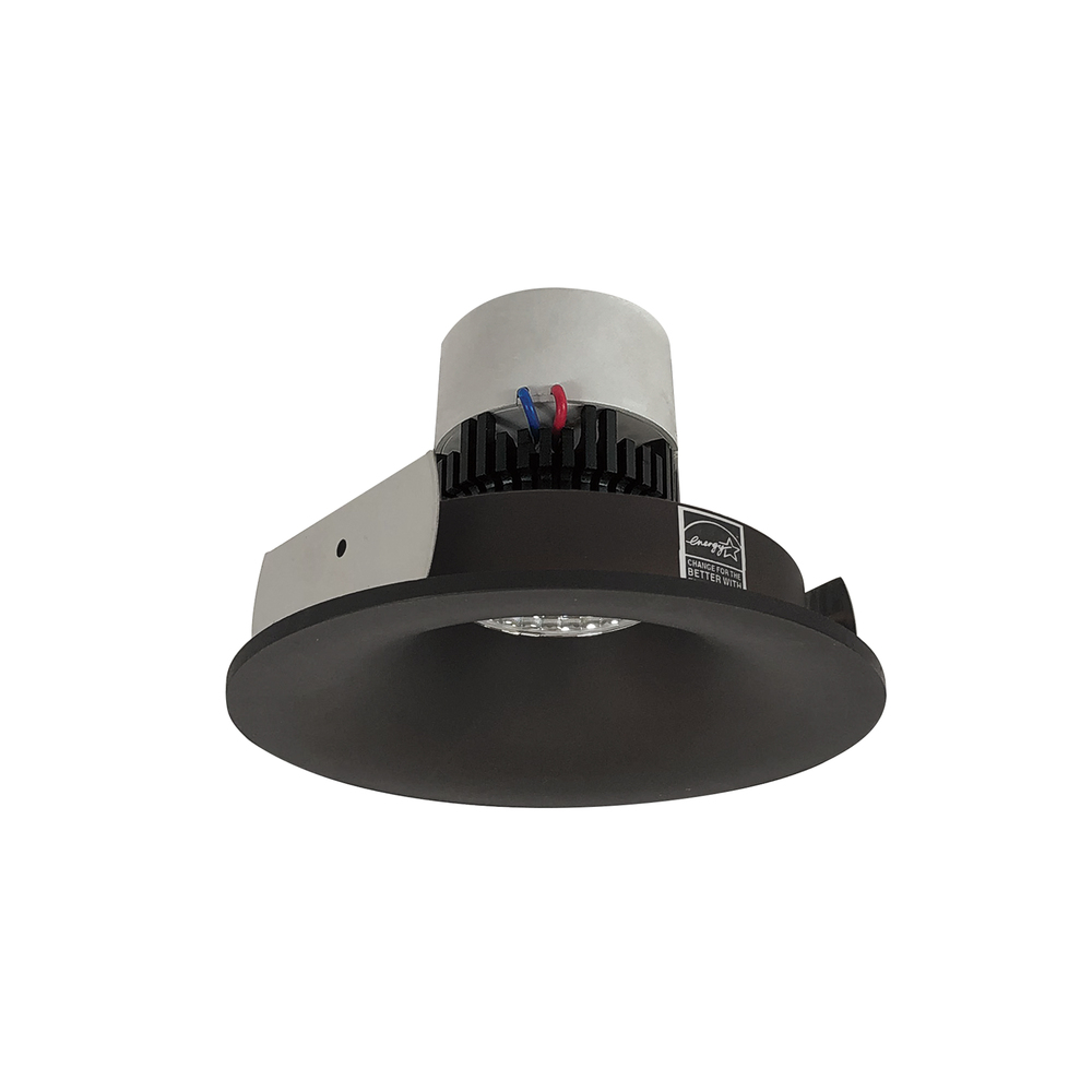 4&#34; Pearl LED Round Bullnose Retrofit, 800lm / 12W, Comfort Dim, Bronze Finish