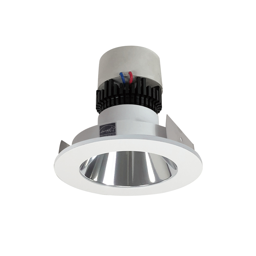 4&#34; Pearl LED Round Retrofit Reflector, 800lm / 12W, Comfort Dim, Specular Clear Reflector /