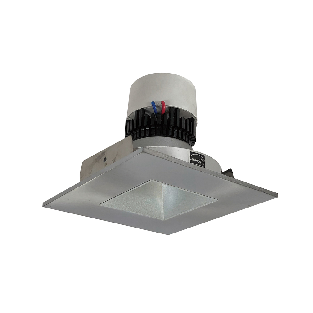 4&#34; Pearl LED Square Retrofit Reflector with Square Aperture, 1000lm / 12W, 2700K, Haze Reflector