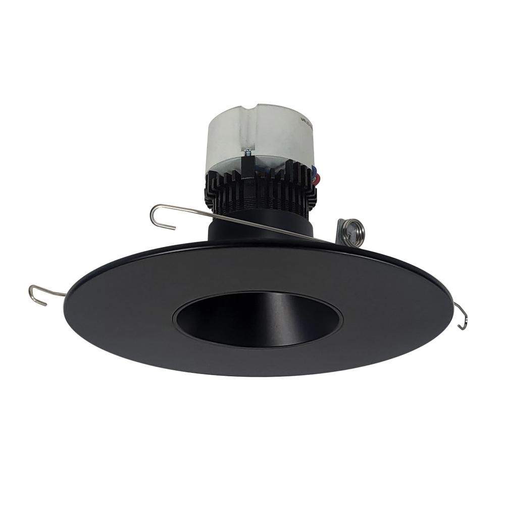 5&#34;/6&#34; Pearl LED Round Retrofit Reflector, 800lm / 12W, Comfort Dim, Black Reflector / Black