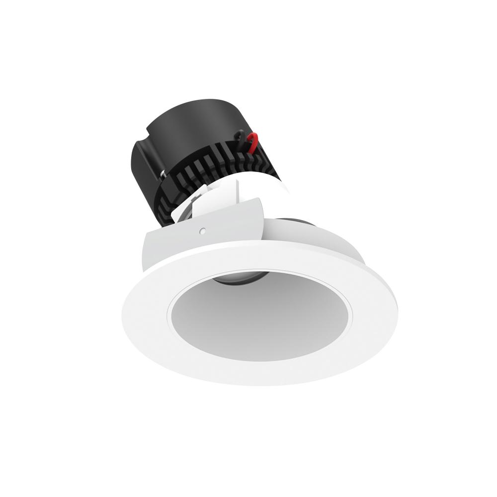 4&#34; Pearl Low Voltage LED Round Adjustable Slot Retrofit, 650lm / 11W, Comfort Dim, Matte Powder