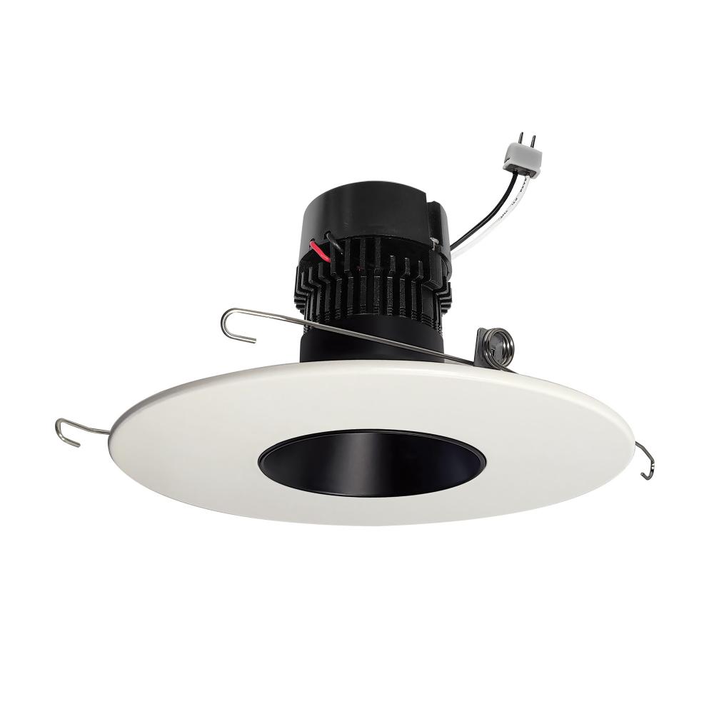 5&#34;/6&#34; Pearl Low Voltage LED Round Retrofit Reflector, 1150lm / 11W, 2700K, Black Reflector /