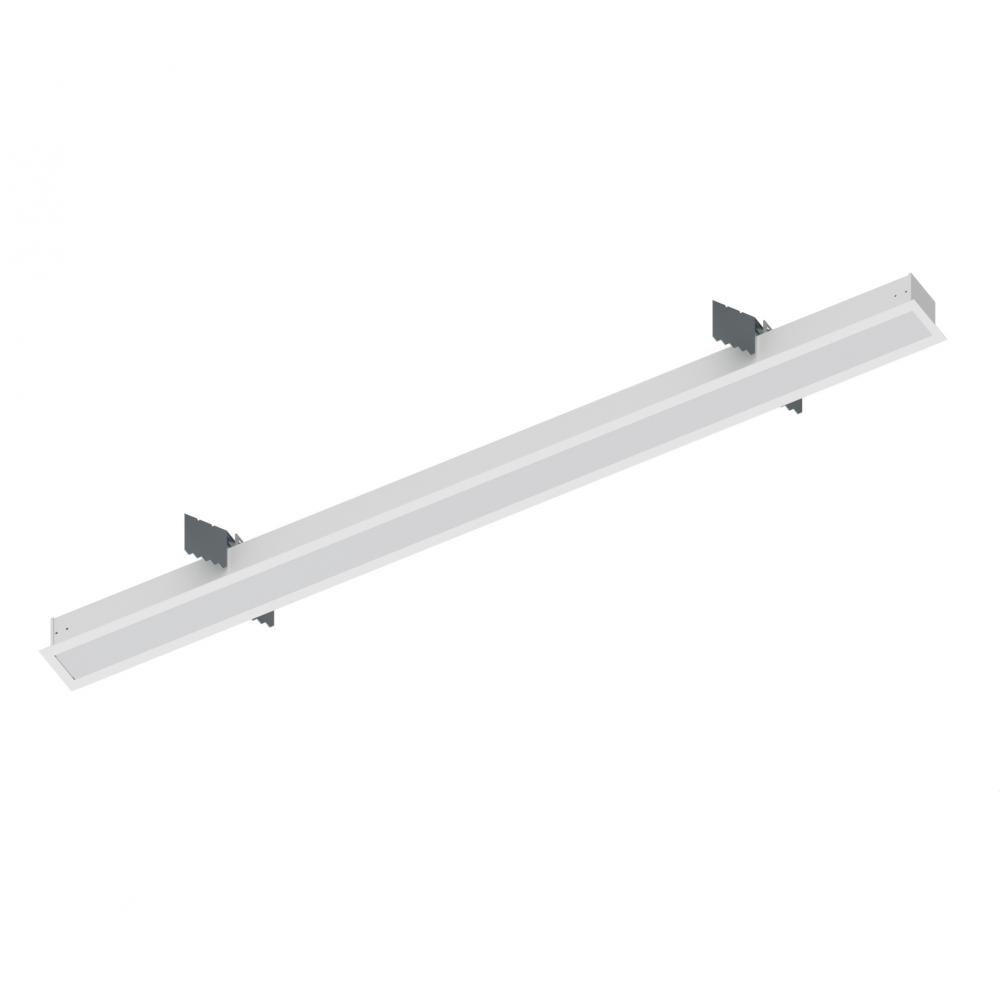 4&#39; L-Line LED Recessed Linear, 4200lm / 3000K, White Finish