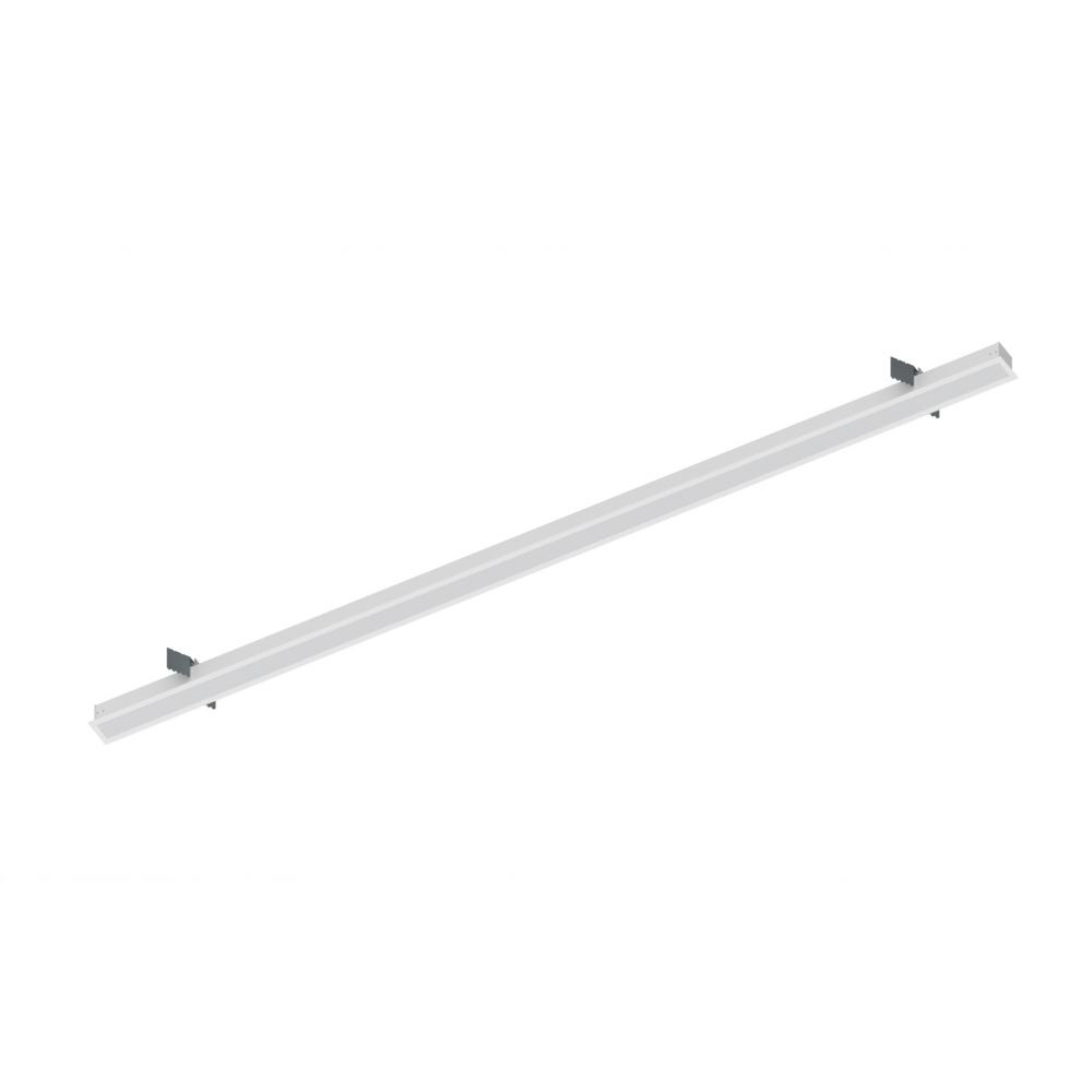 8&#39; L-Line LED Recessed Linear, 8400lm / 3000K, White Finish