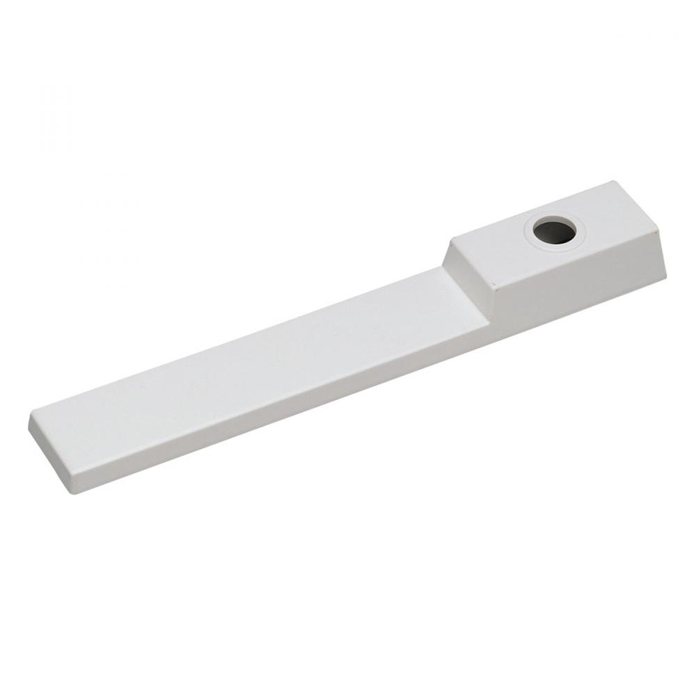 Wire Way Cover, 1 or 2 Circuit Track, White