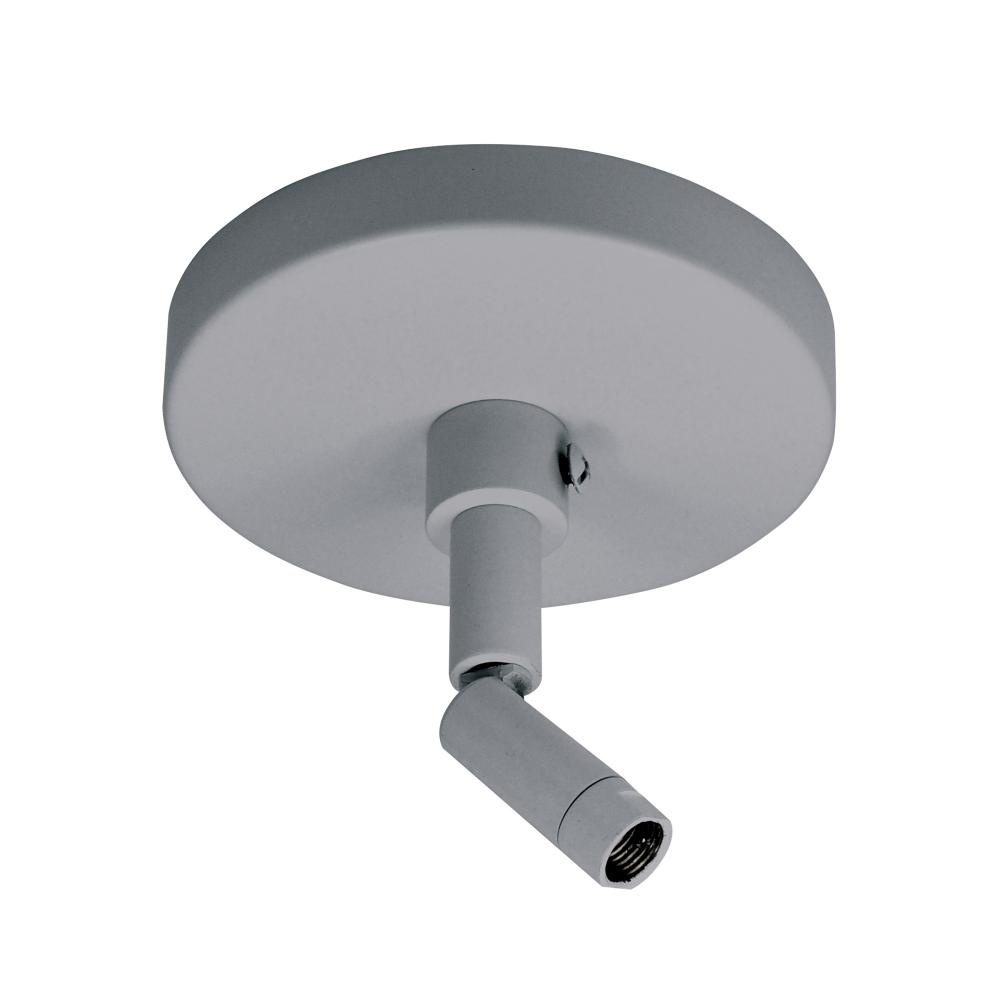 Sloped Ceiling Adapter, 1 or 2 Circuit Track, Silver