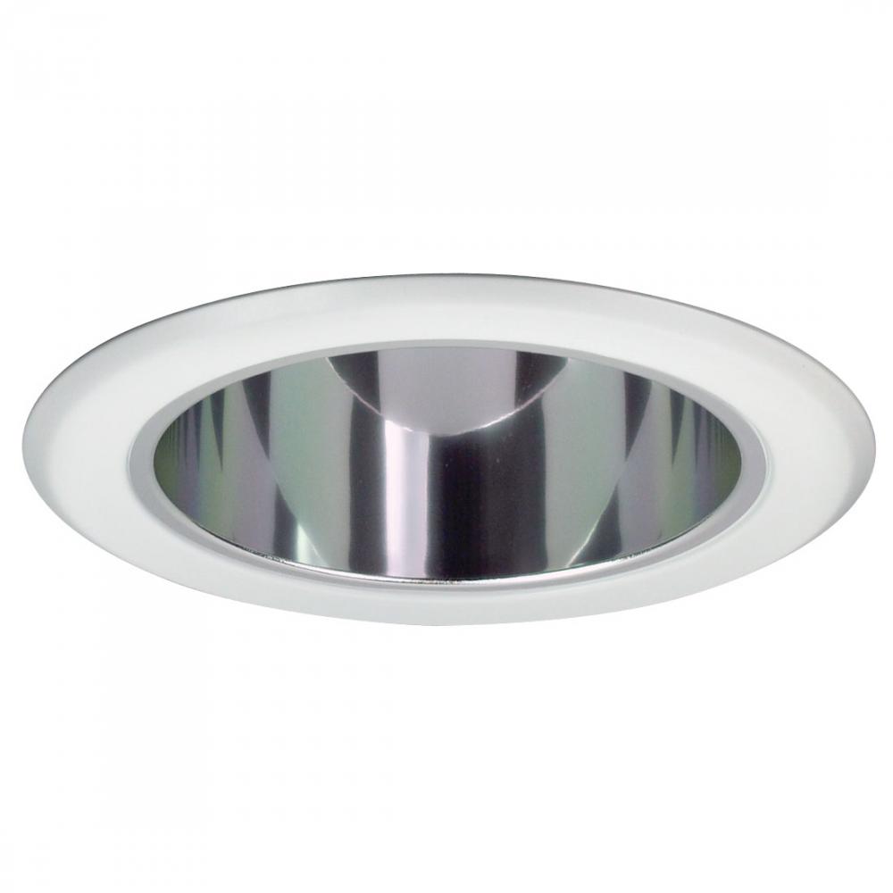5&#34; Specular Reflector w/ Metal Ring, Chrome/White