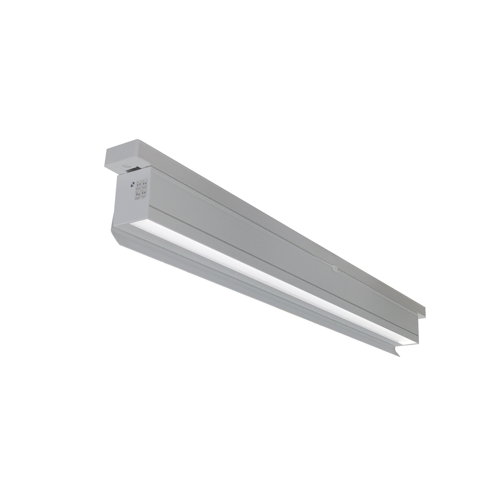 4-ft Visor for T-Line Linear LED Track Head, Silver