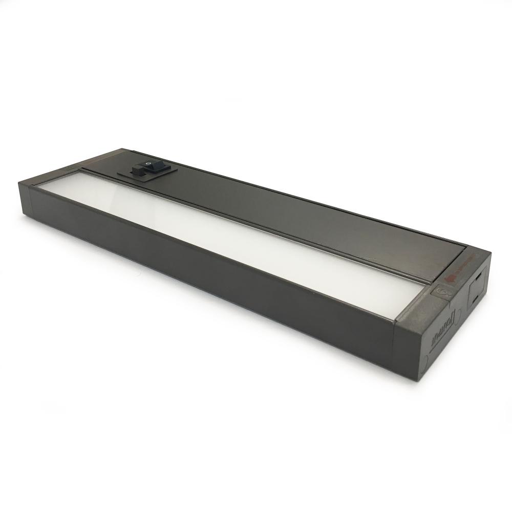 8&#34; LEDUR Tunable White LED Undercabinet, 3000/4000/5000K, Bronze