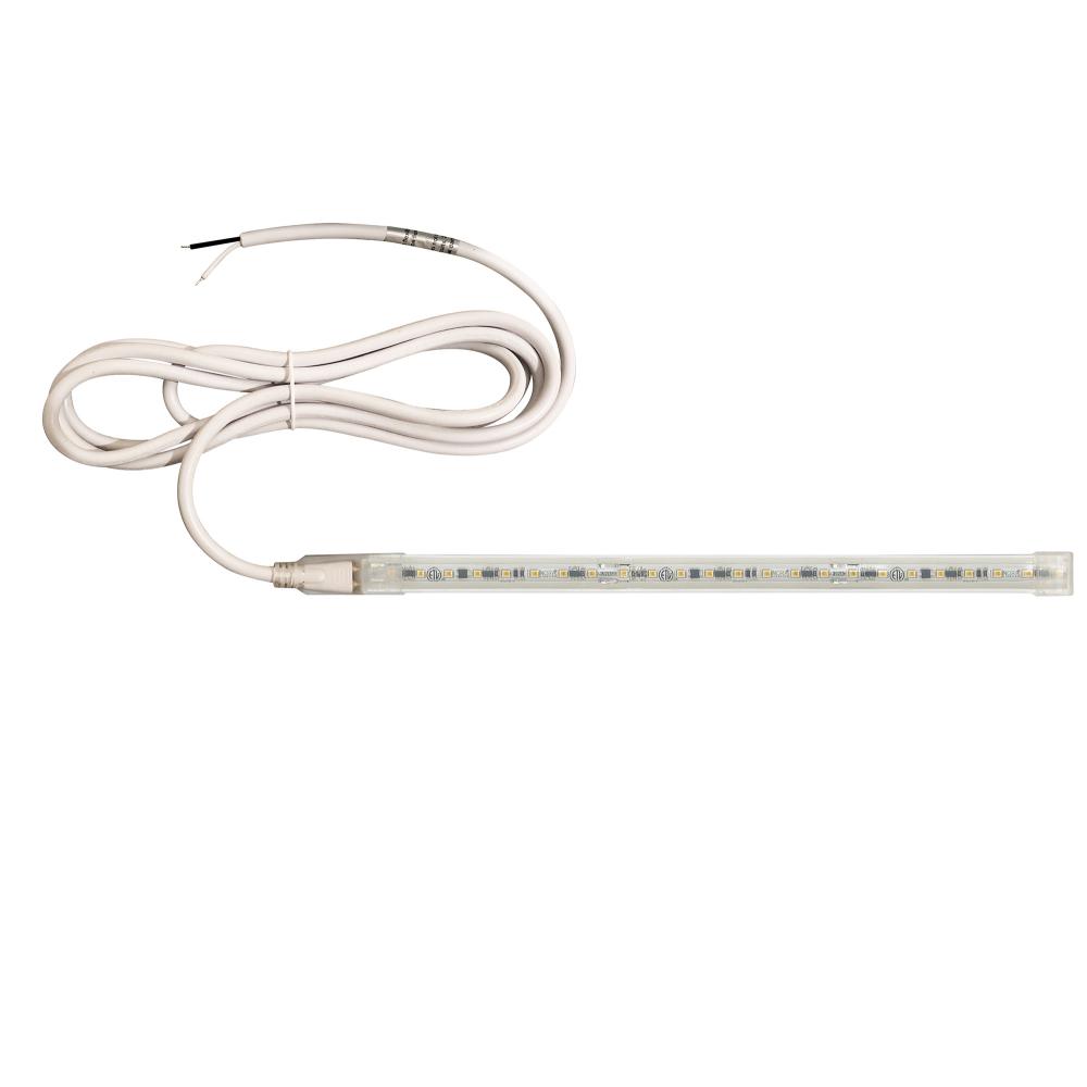 Custom Cut 3-ft, 4-in 120V Continuous LED Tape Light, 330lm / 3.6W per foot, 2700K, w/ Mounting