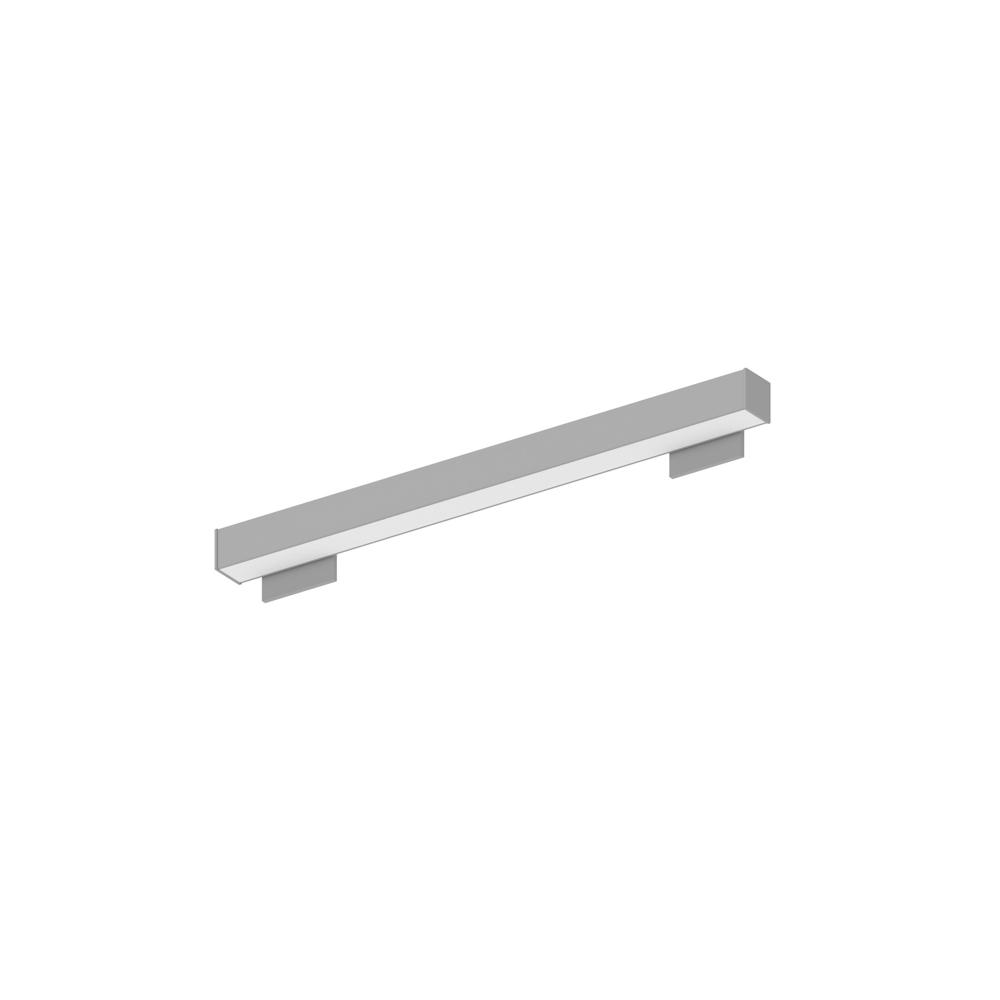 2&#39; L-Line LED Wall Mount Linear, 2100lm / 4000K, 4&#34;x4&#34; Left Plate & 4&#34;x4&#34; Right
