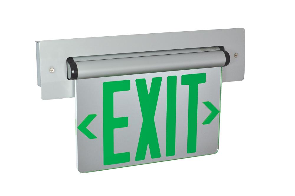 EXIT REC ADJ 2C 1F RED/MIR ALU