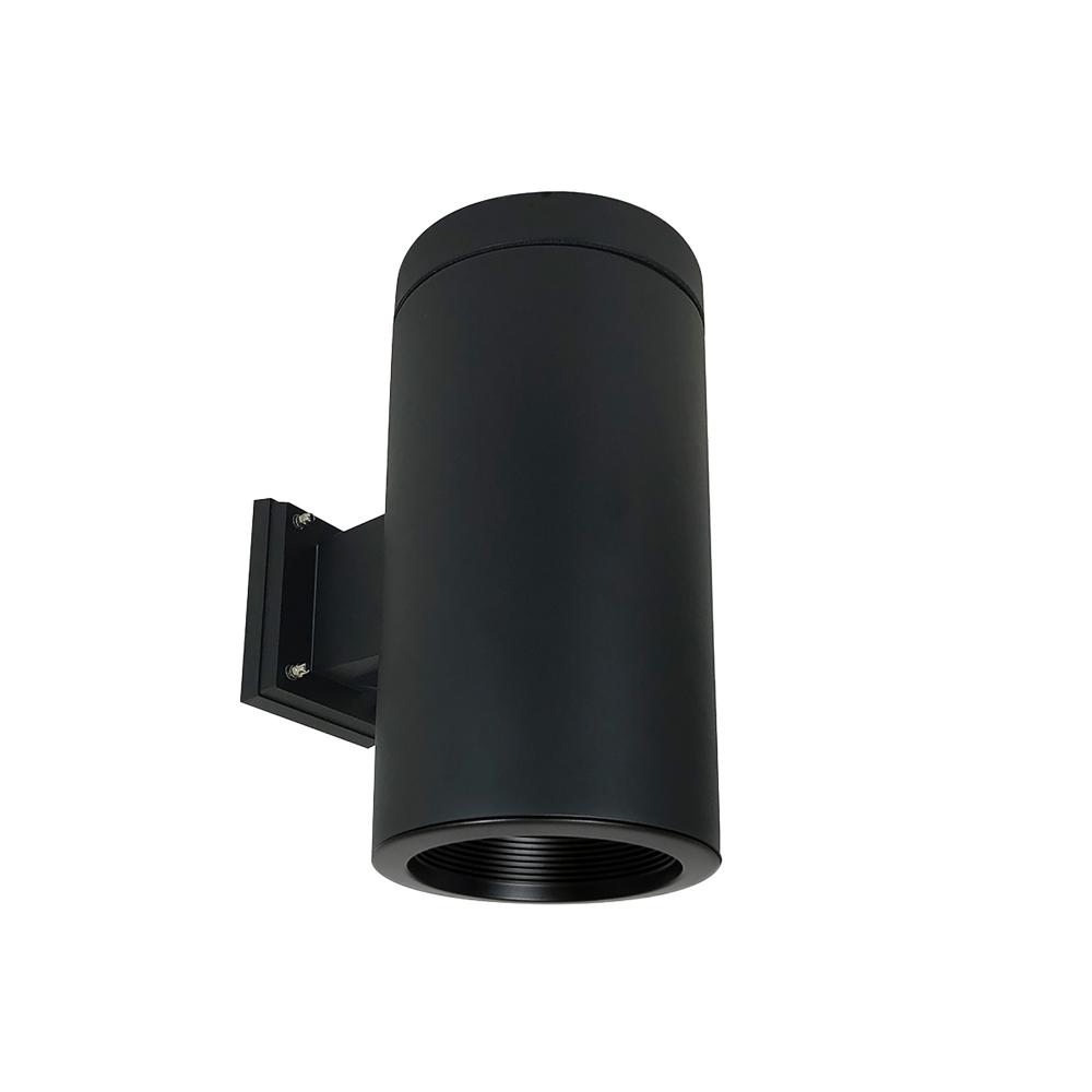 6&#34; Cylinder, Black, Wall Mount, Incandescent, Baf., Black