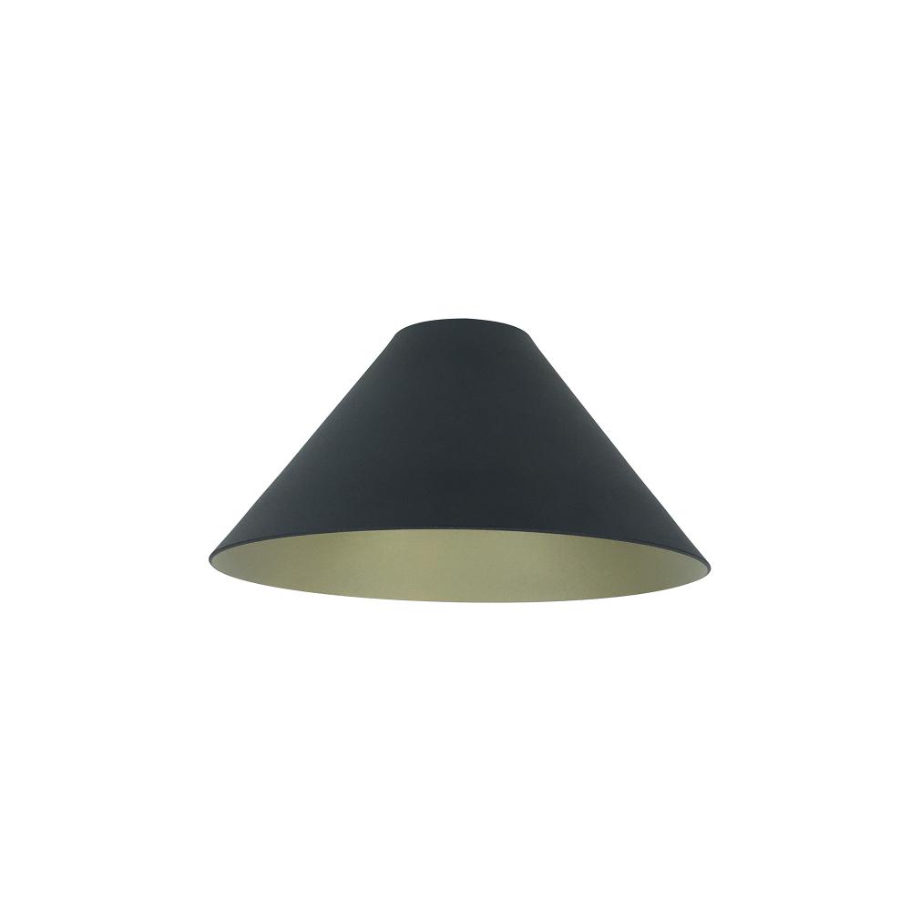 2&#34; iLENE Fixture Shade, Champagne Haze/Black