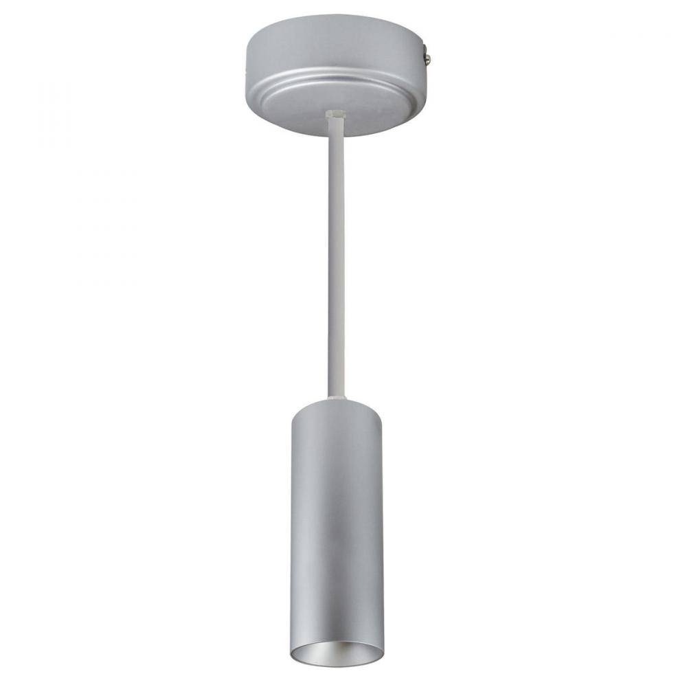 2&#34; iLENE 48&#34; Stem Mount Mini Cylinder, 1000lm, 15W, 4000K, Silver, 120V Triac/ELV Dimming