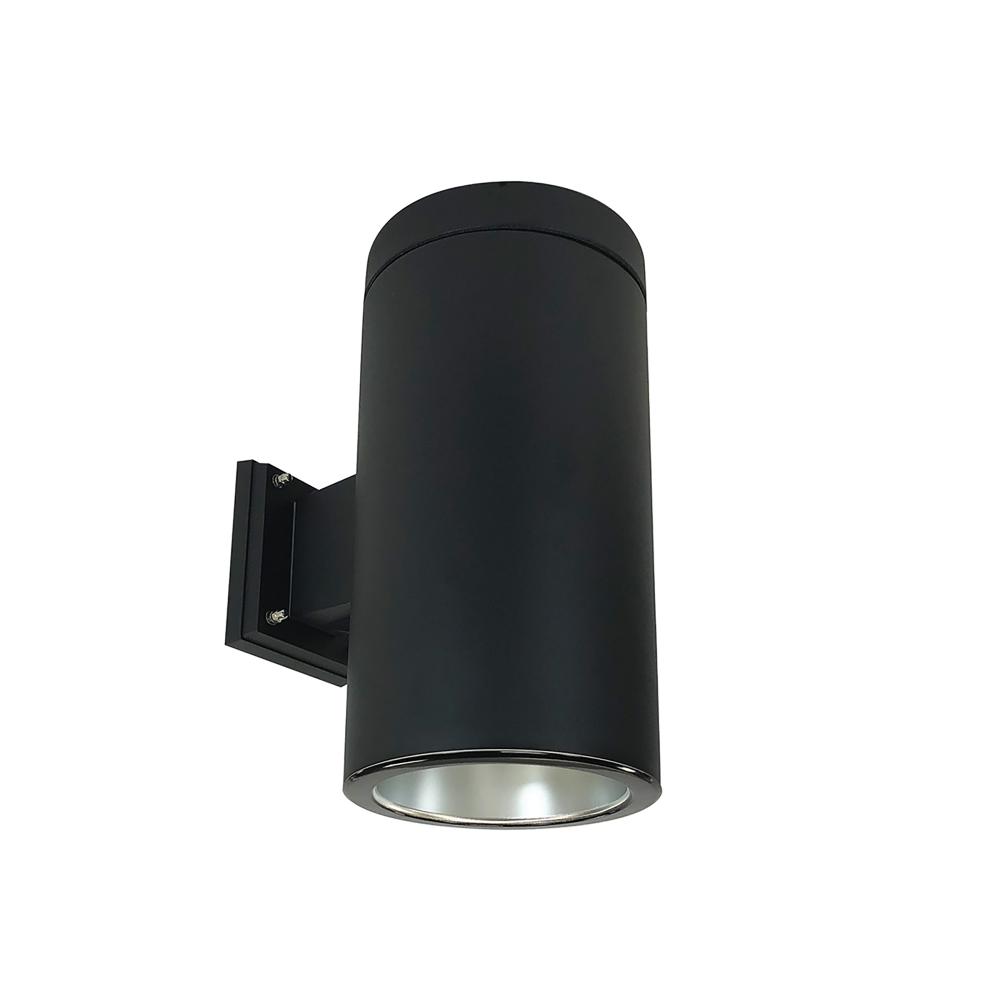 6&#34; Sapphire III Wall Mount Black Cylinder, Diffused Clear Reflector/Black Flange, 120-277; 0-10V